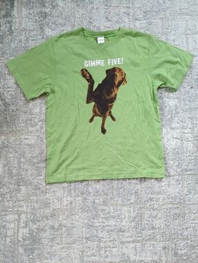 NWT Gymboree Gimme Five! Dog Graphic Tee Size 12